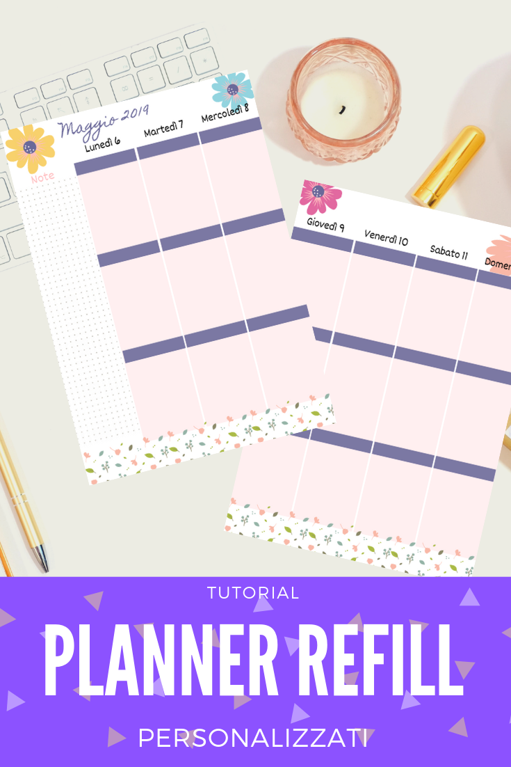 Come Creare Planner Refill Personalizzati Scripta Manent Torino